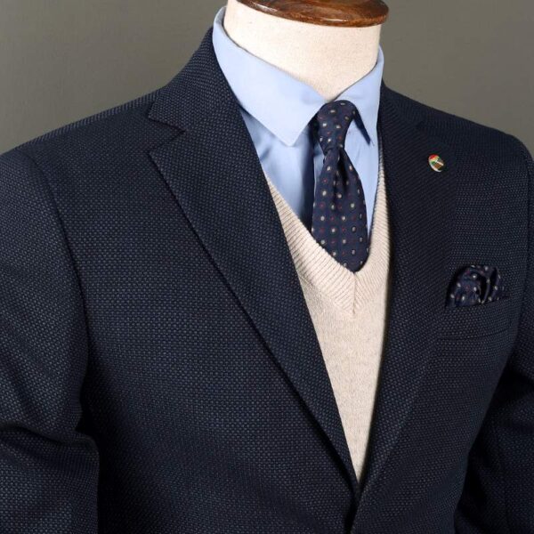 Smart Fit Navy Blue Blazer - Image 2