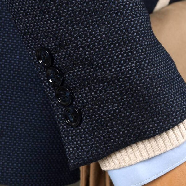 Smart Fit Navy Blue Blazer - Image 4