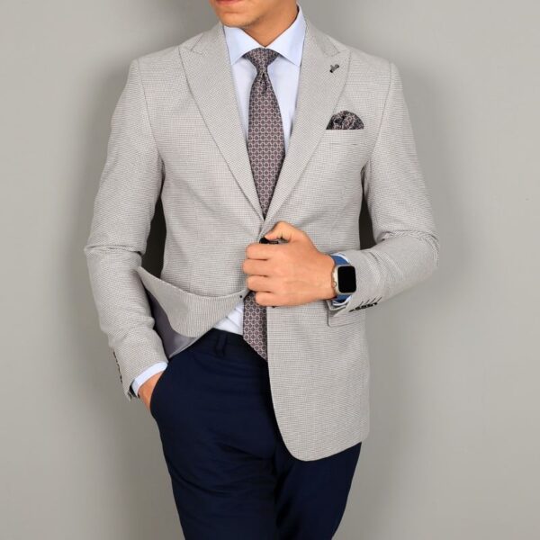 Smart Fit Grey Blazer
