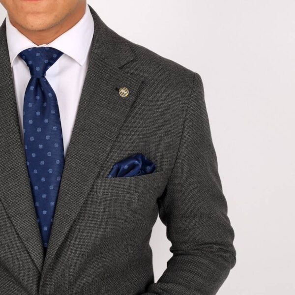 Smart Fit Dark Grey Blazer - Image 3