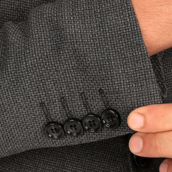 Smart Fit Dark Grey Blazer - Image 4