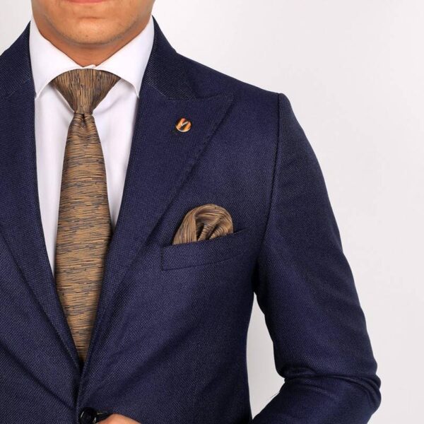 Smart Fit Navy Blue Blazer - Image 3