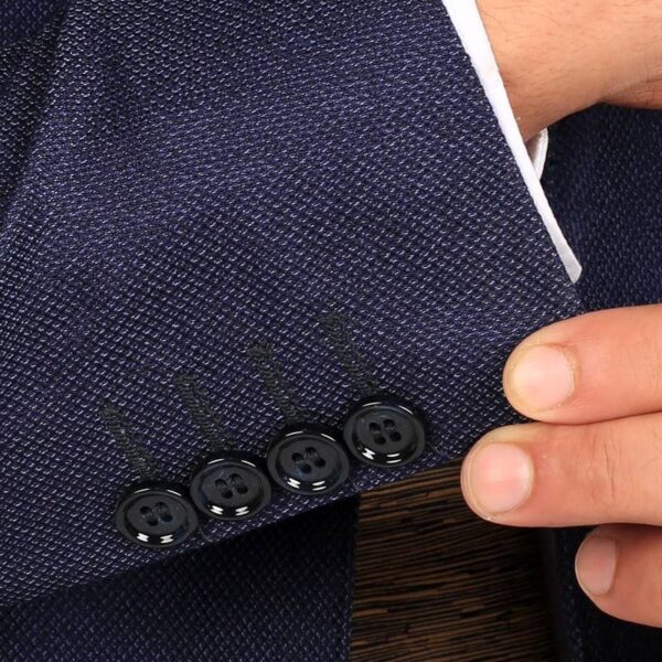 Smart Fit Navy Blue Blazer - Image 4