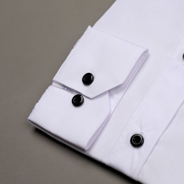Smart Fit White Shirt - Image 3