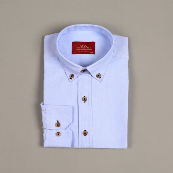 Smart Fit Sky Blue Shirt