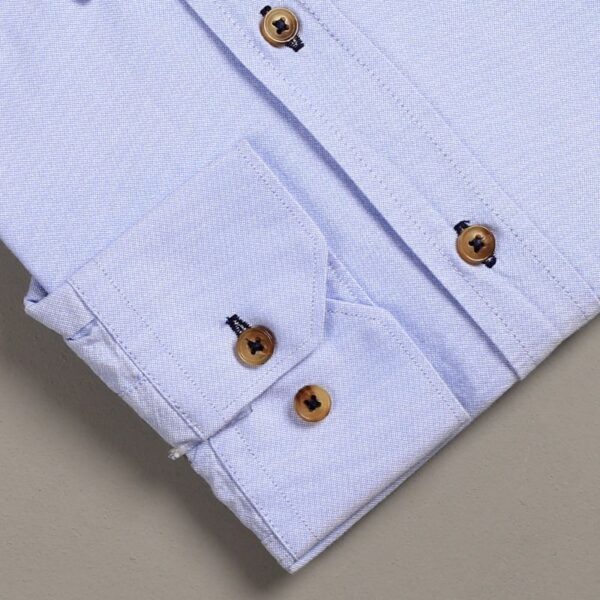 Smart Fit Sky Blue Shirt - Image 3