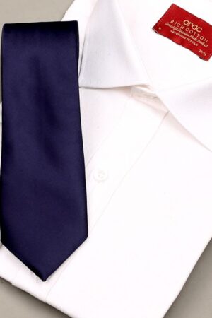 Premium Navy Blue Tie