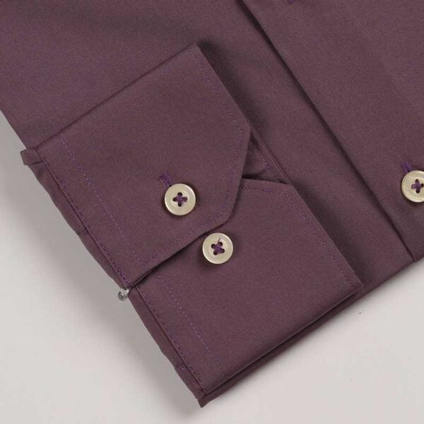Smart Fit Mauve Shirt - Image 4