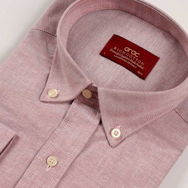 Smart Fit Terracotta Shirt - Image 2