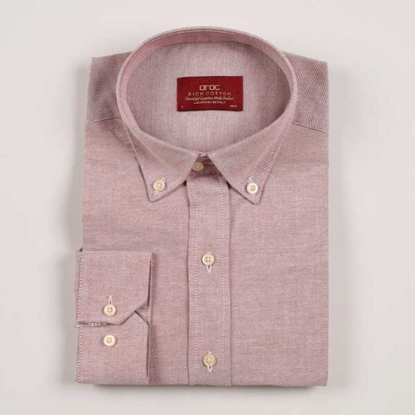 Smart Fit Terracotta Shirt