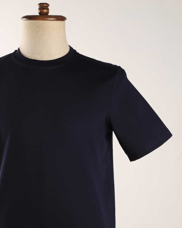 Smart Fit Navy blue T-shirt - Image 2