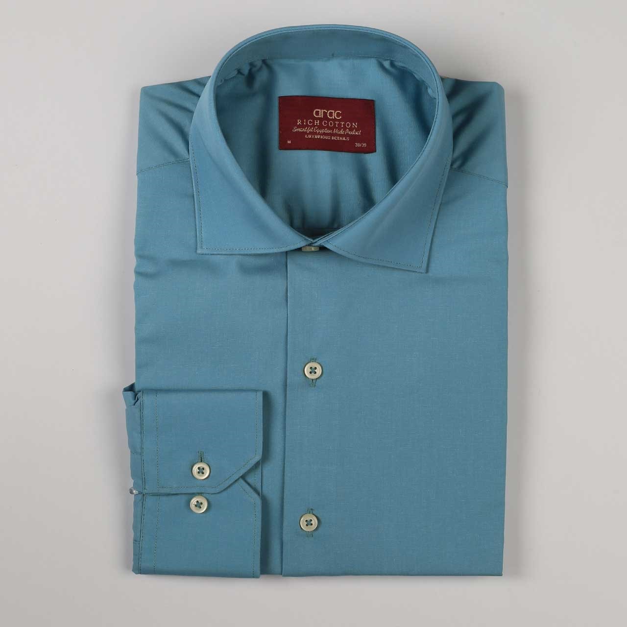 Smart Fit Turquoise Shirt
