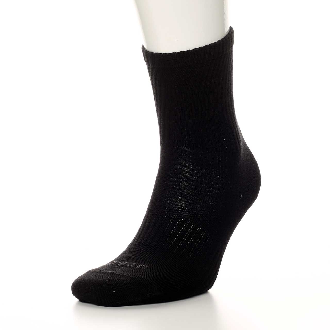 Black Cotton Socks