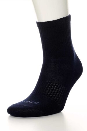 Navy Blue Cotton Socks