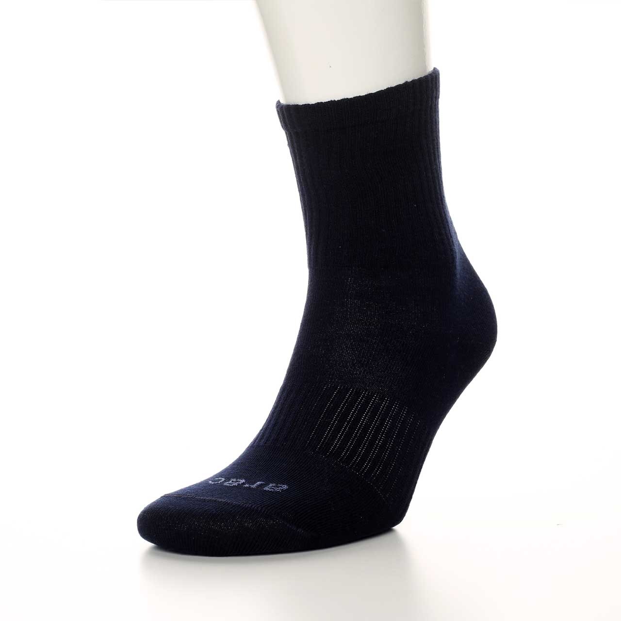Navy Blue Cotton Socks