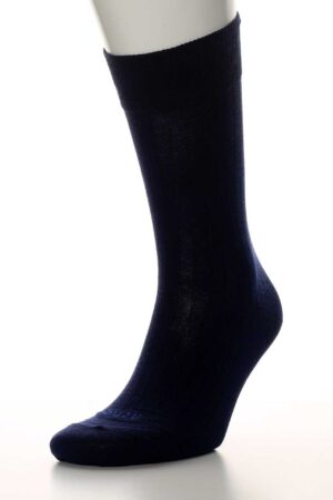 Navy Blue Cotton Socks