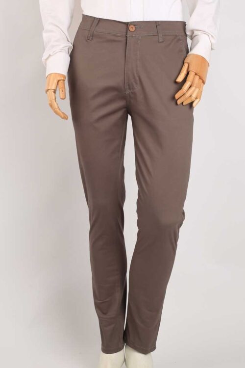 Smart Fit Grey Gabardine Pants