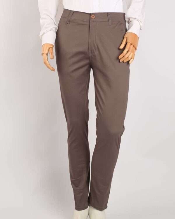 Smart Fit Grey Gabardine Pants