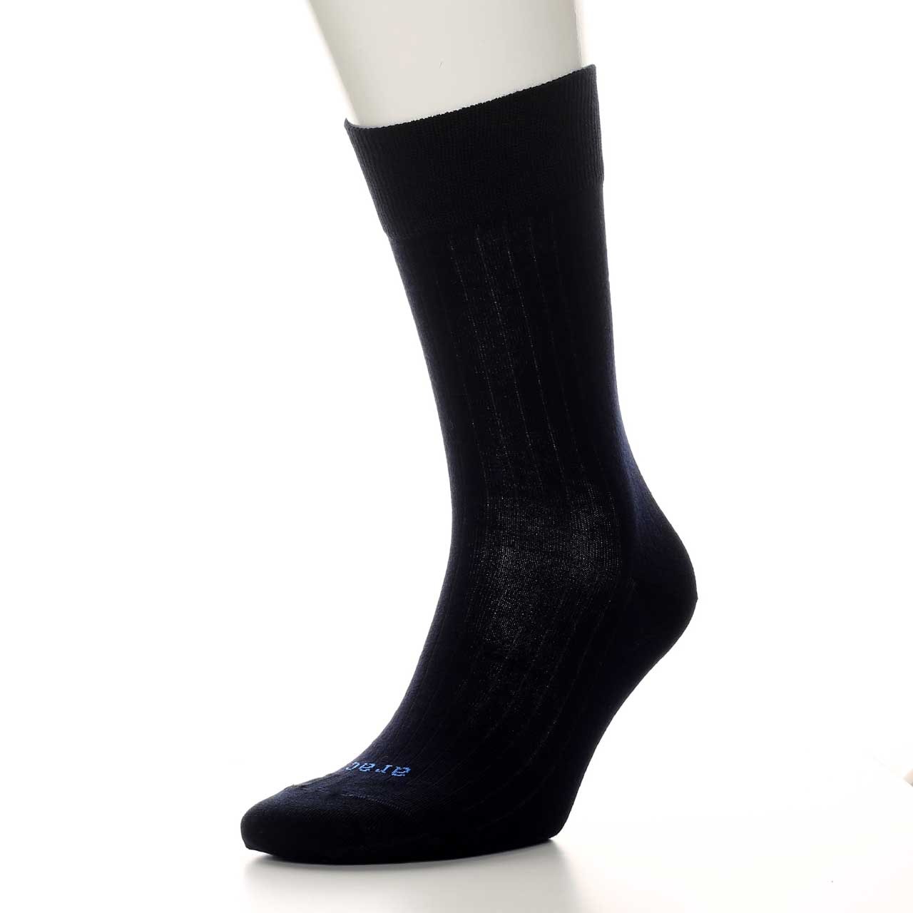 Navy Blue Cotton Socks