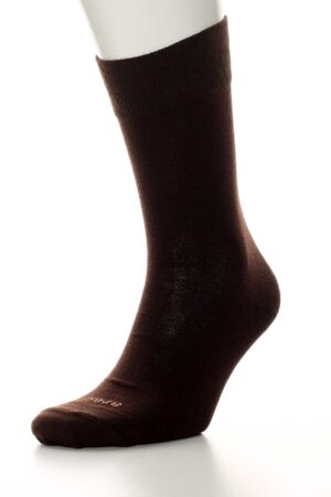 Brown Cotton Socks