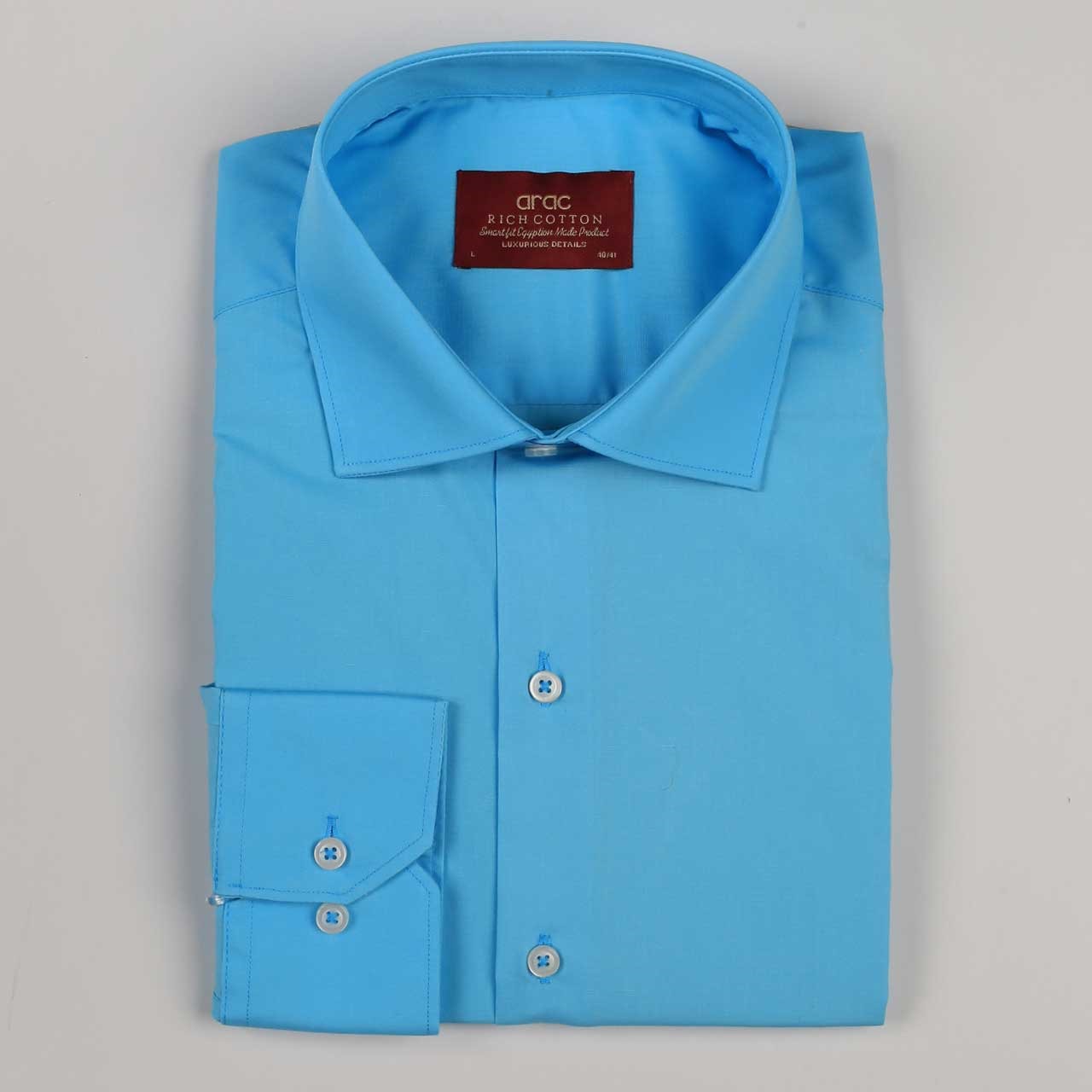 Smart Fit Turquoise Shirt