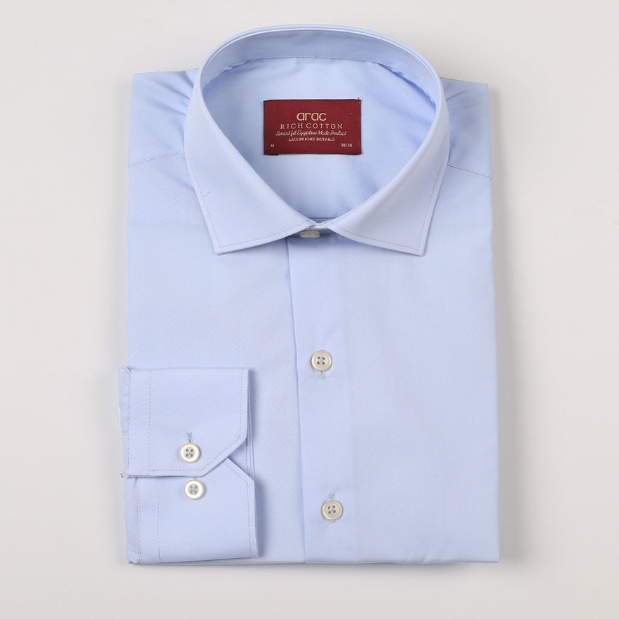 Smart Fit Sky Blue Shirt