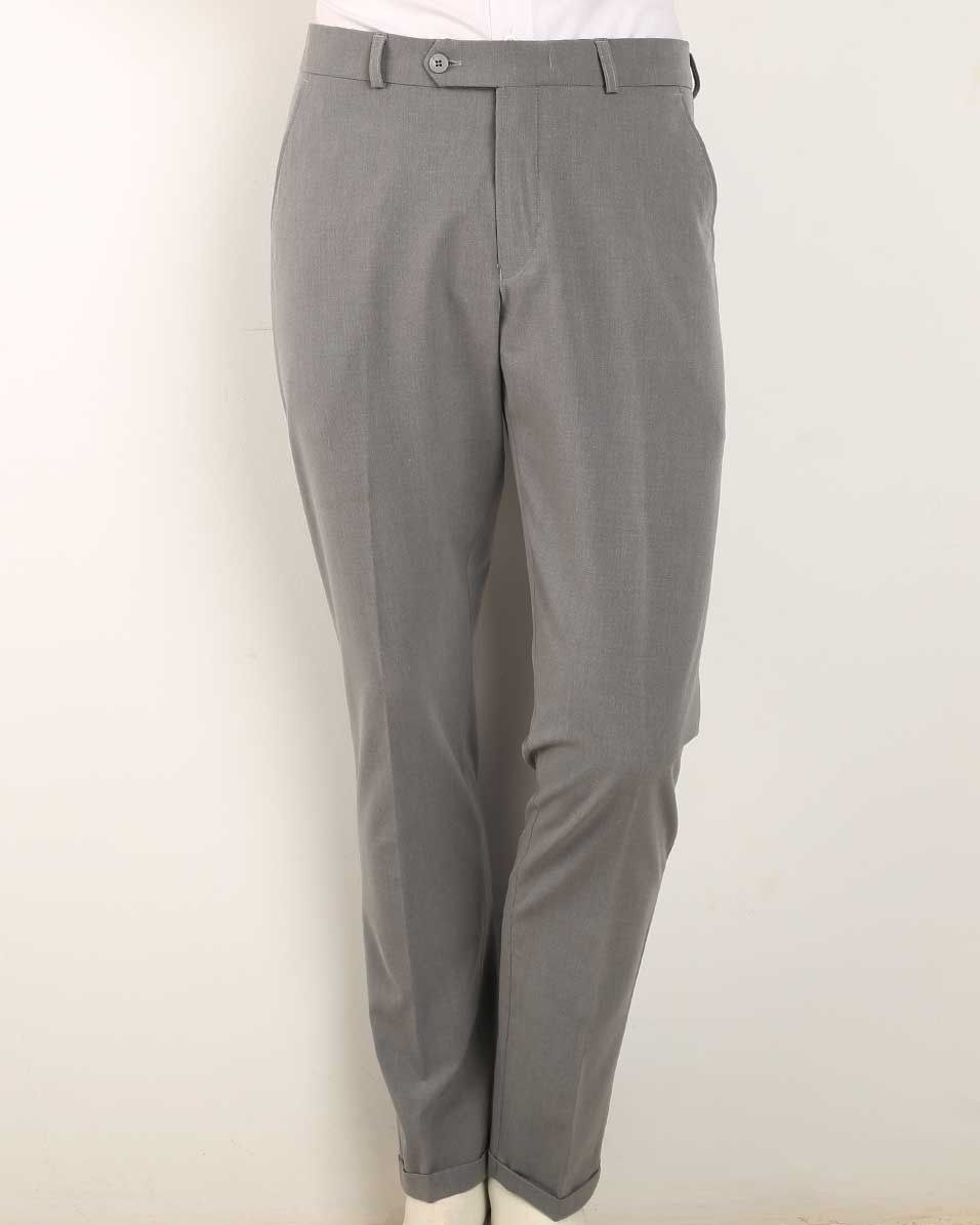Smart Fit Grey Classic Pants