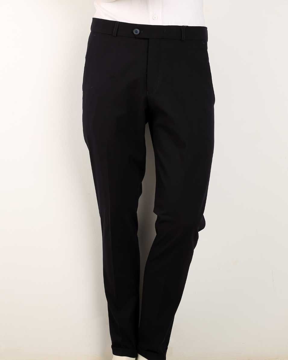 Smart Fit Navy Blue Classic Pants