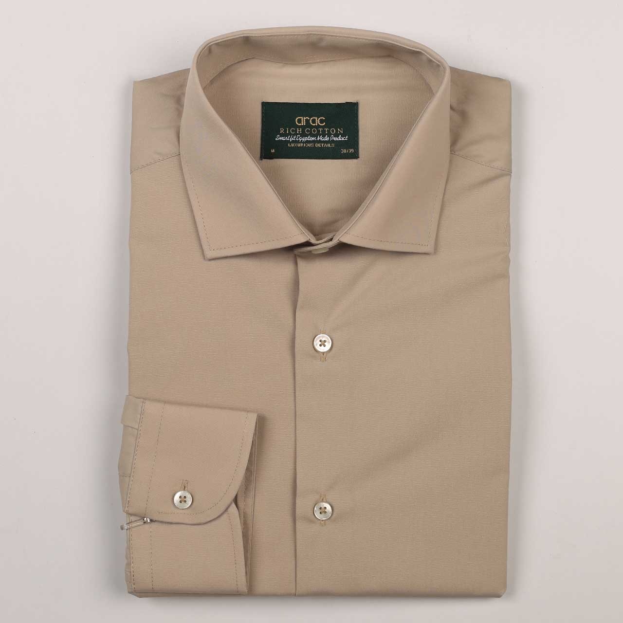 Smart Fit Beige Shirt