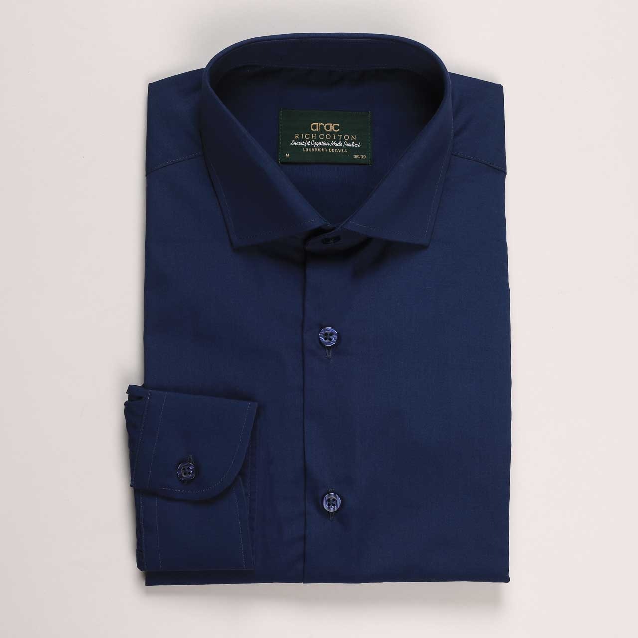 Smart Fit Neavy Blue Shirt