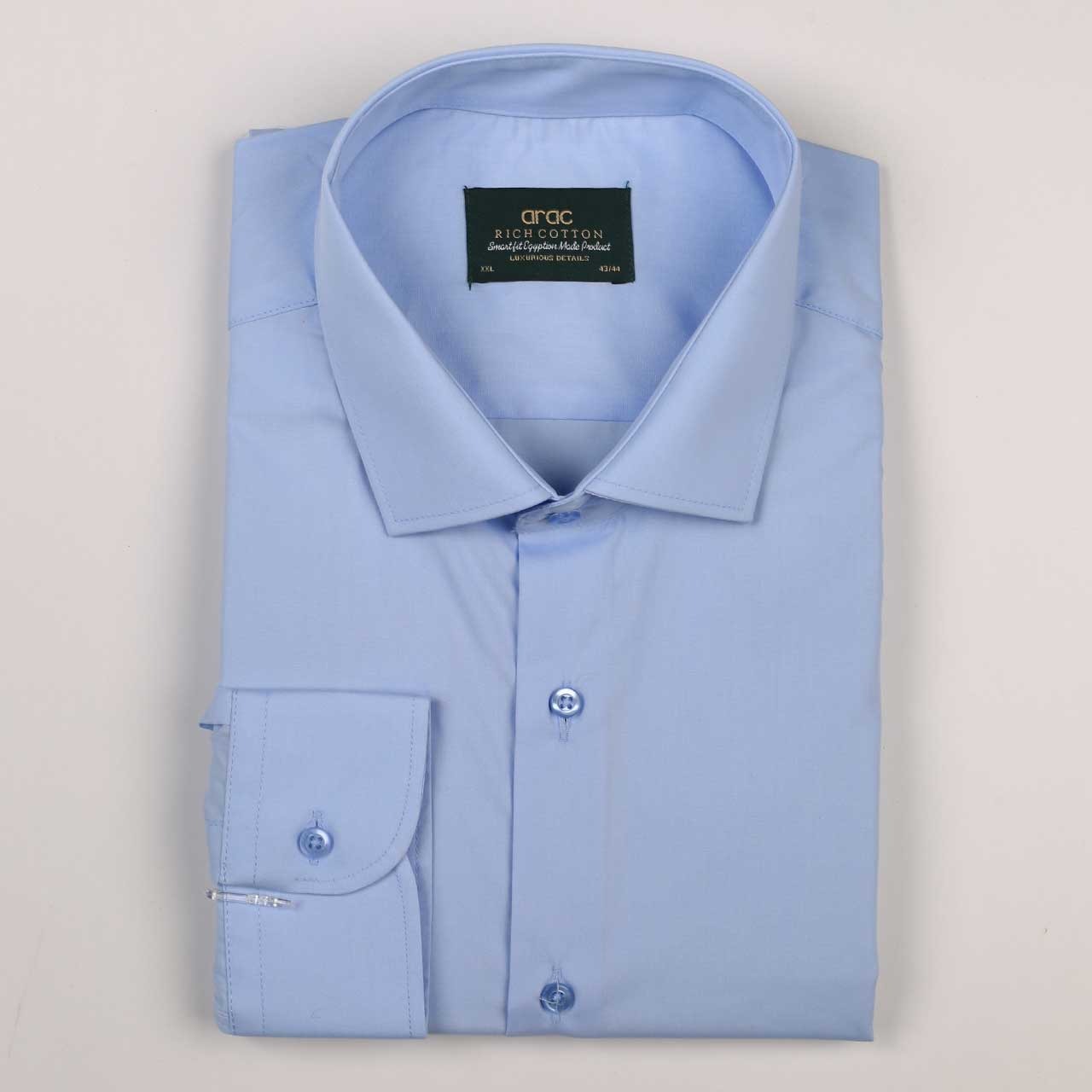 Smart Fit Sky Blue Shirt