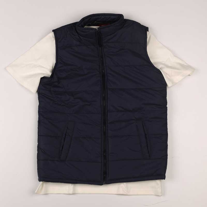 Smart Fit Navy Blue Puffer Vest