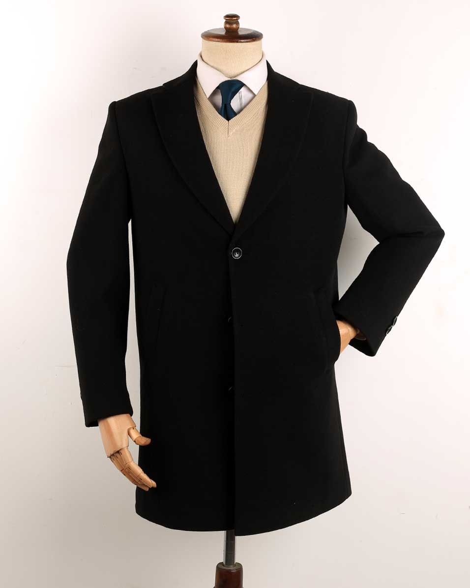 Smart Fit Black Coat
