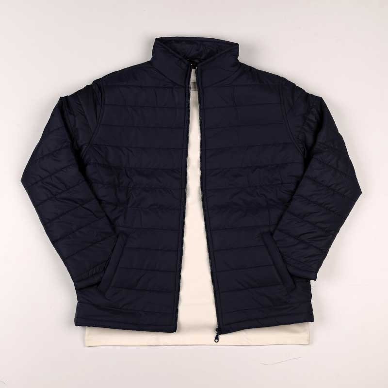 Smart Fit Navy Blue Puffer Jacket