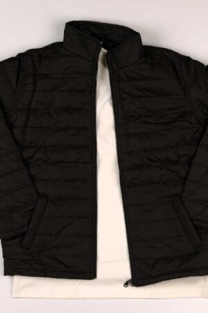 Smart Fit Black Puffer Jacket