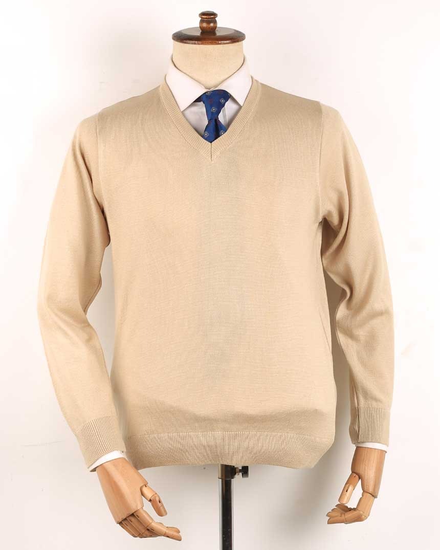 Smart Fit Beige Pullover