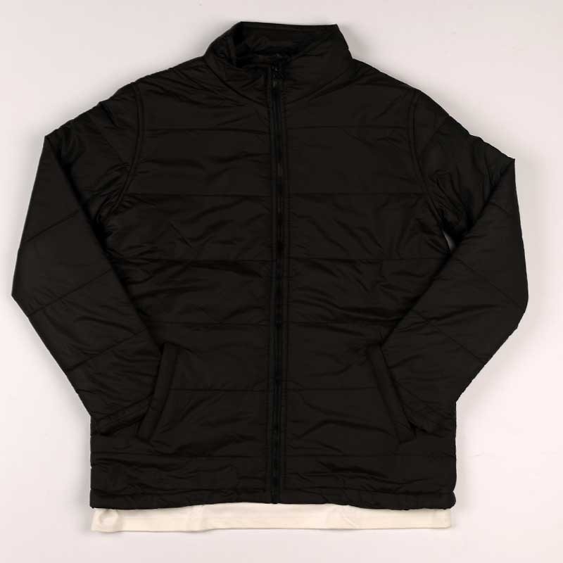 Smart Fit Black Puffer Jacket