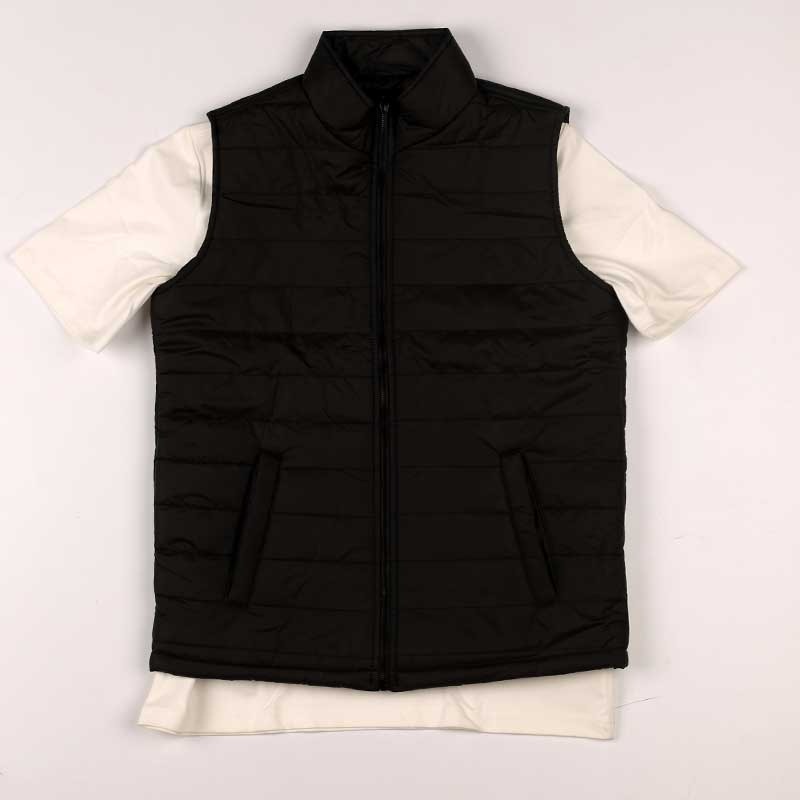 Smart Fit Black Puffer Vest