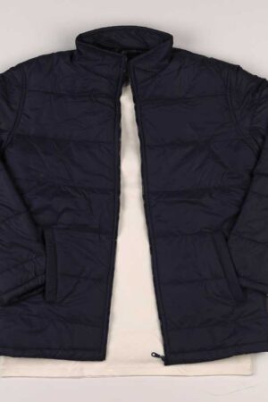 Smart Fit Navy Blue Puffer Jacket