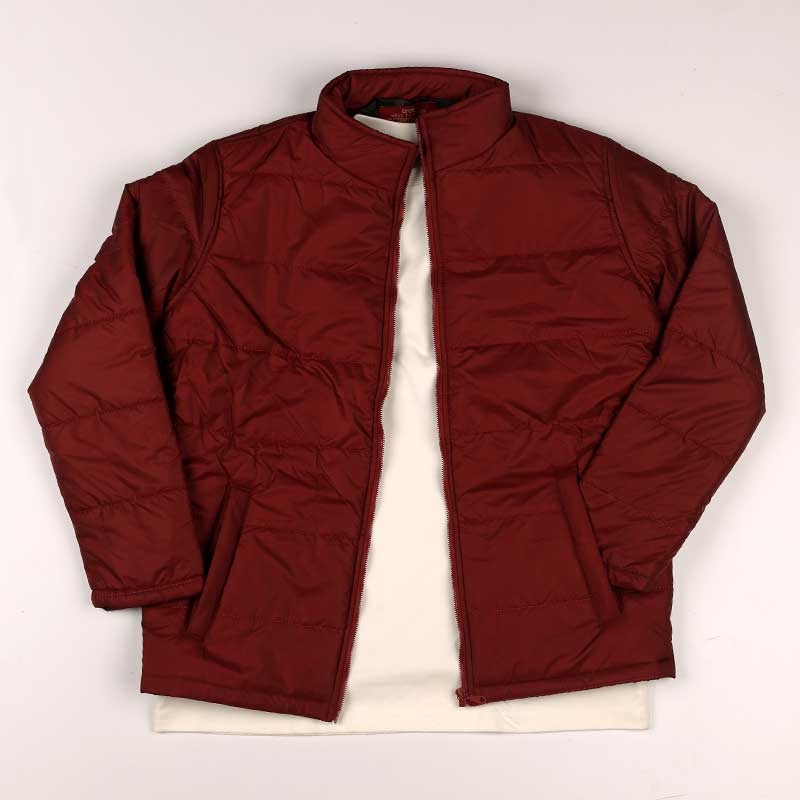 Smart Fit Maroon Puffer Jacket