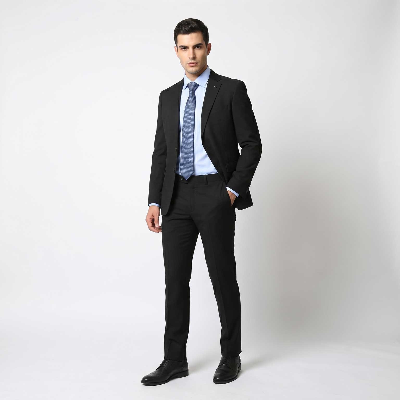 Smart Fit  black Suit