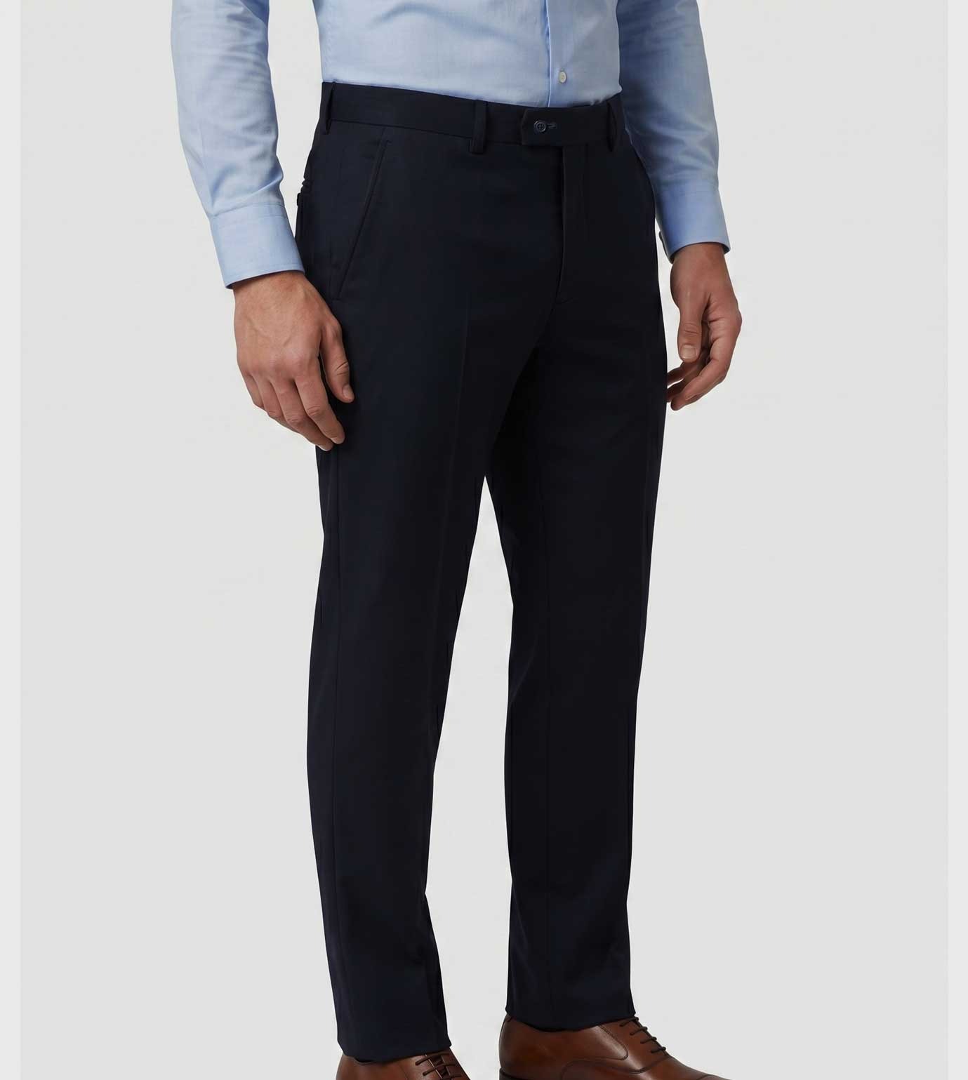 Classic navy blue smart fit