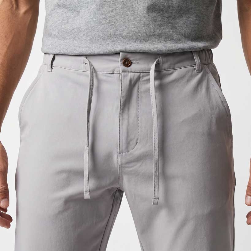 Silver soft nylon pants - Image 6
