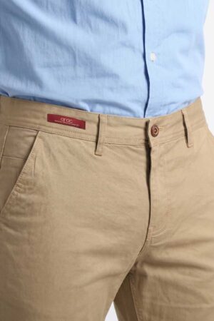 Smart Fit beige Gabardine Pants