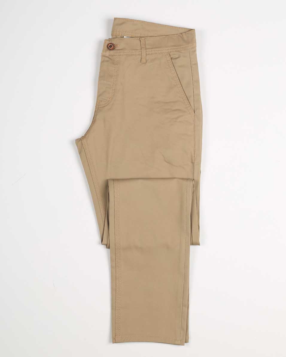 Smart Fit beige Gabardine Pants