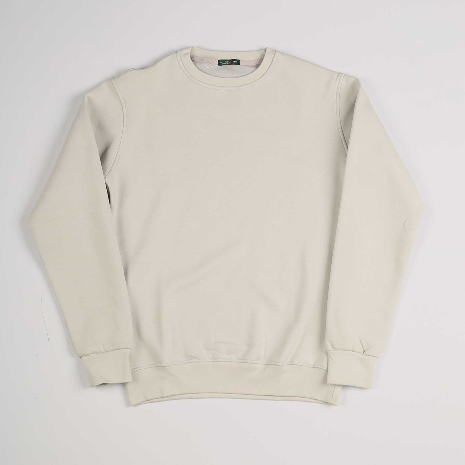 Smart Fit silver Round Sweatshirt