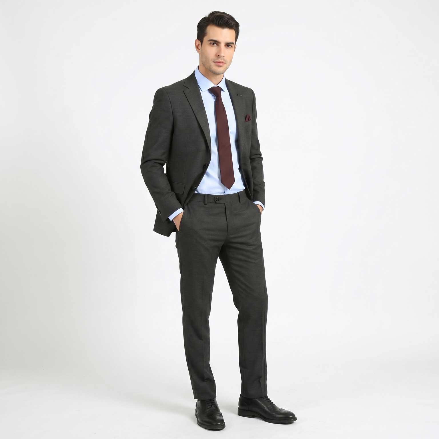 Smart Fit black  suit