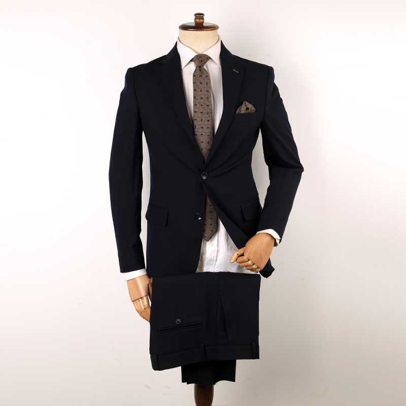 Smart Fit Navy Blue Suit