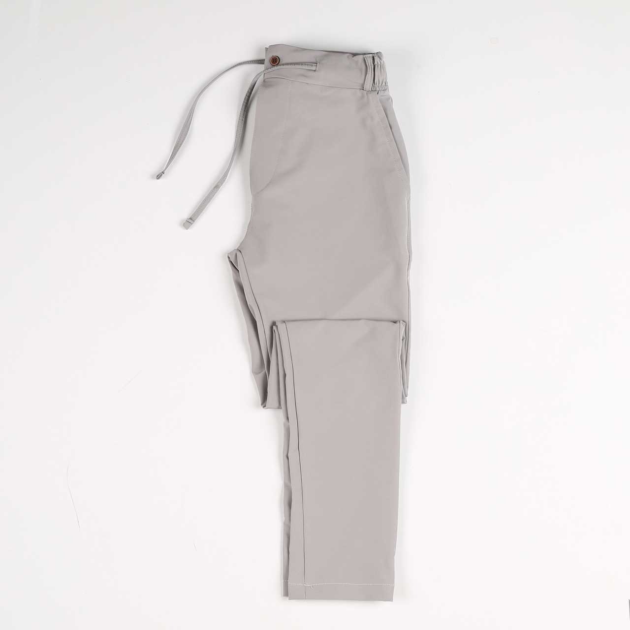 Silver soft nylon pants