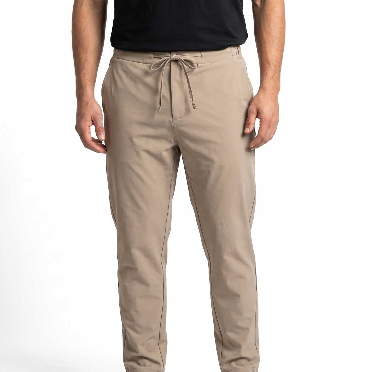 cafe soft nylon pants